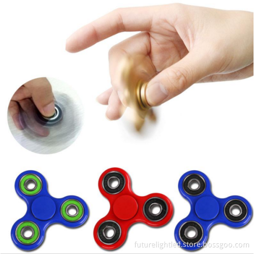 2017 high quanlity Customized pressure relief ceramic bearing fidget spinner metal toy